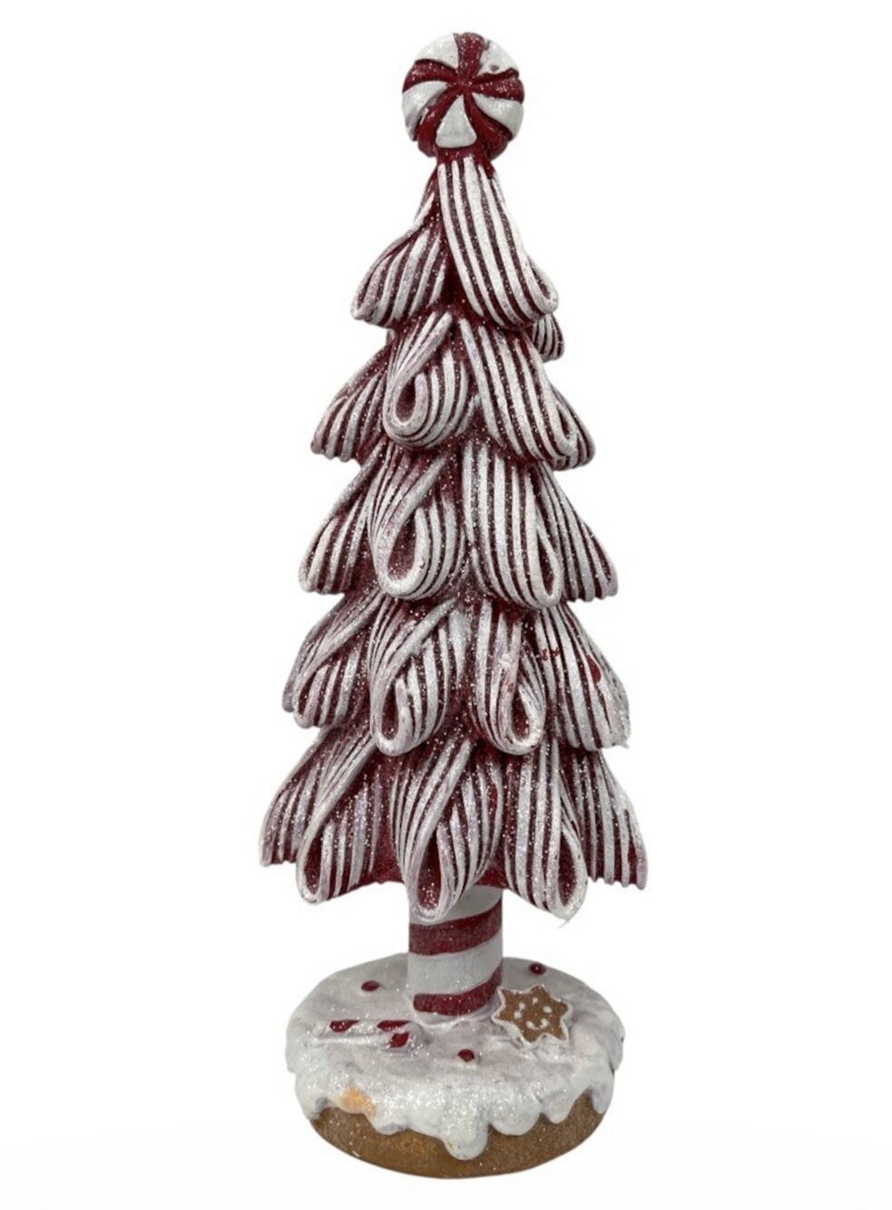 Festive Voice Candy Tree Peppermint Swirl Holiday Decor